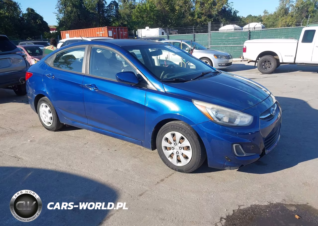 2017 Hyundai Accent Se VIN:KMHCT4AE4HU241193 - 1