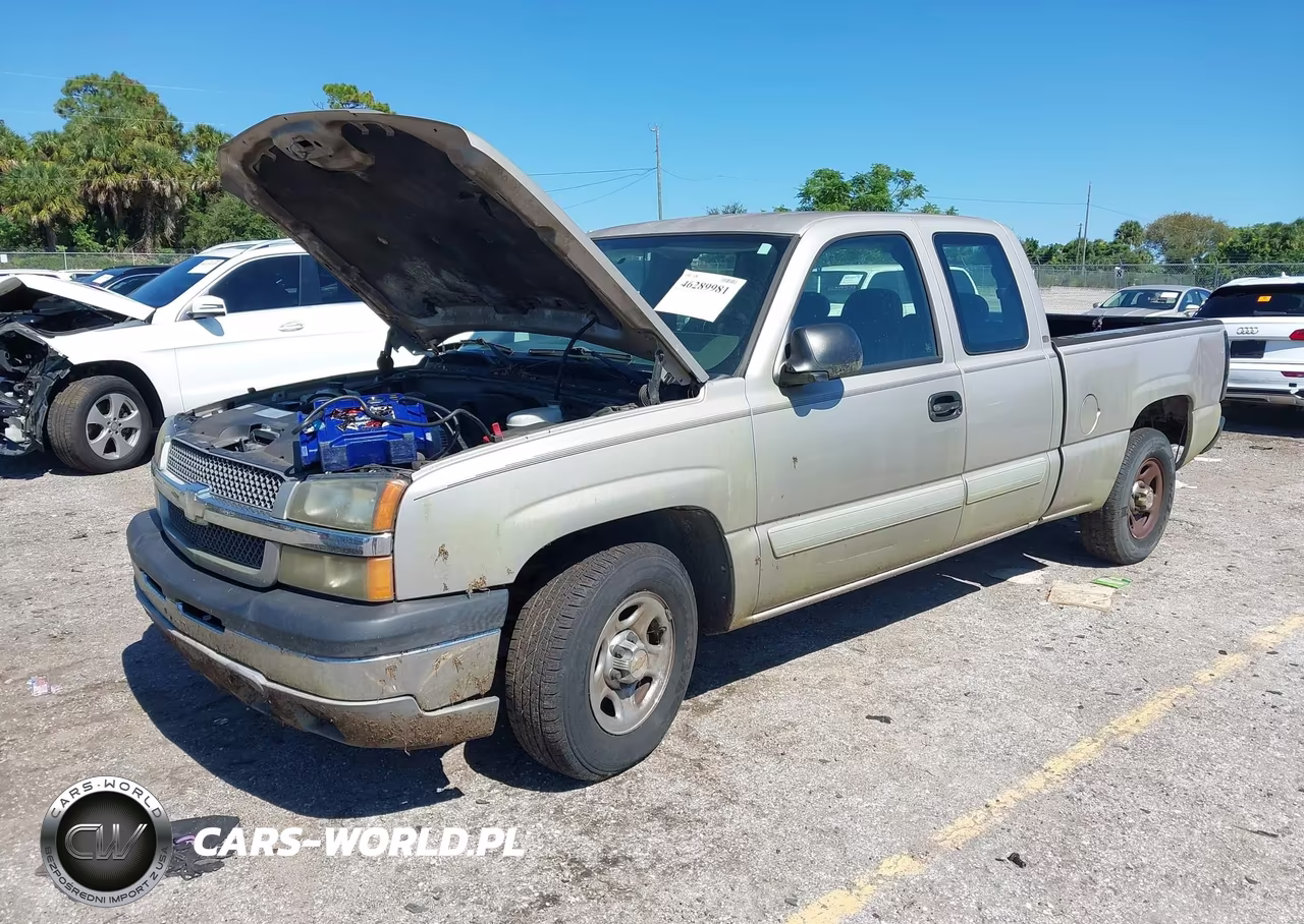 2004 Chevrolet Silverado 1500 Ls VIN:1GCEC19V14E383585 - 2
