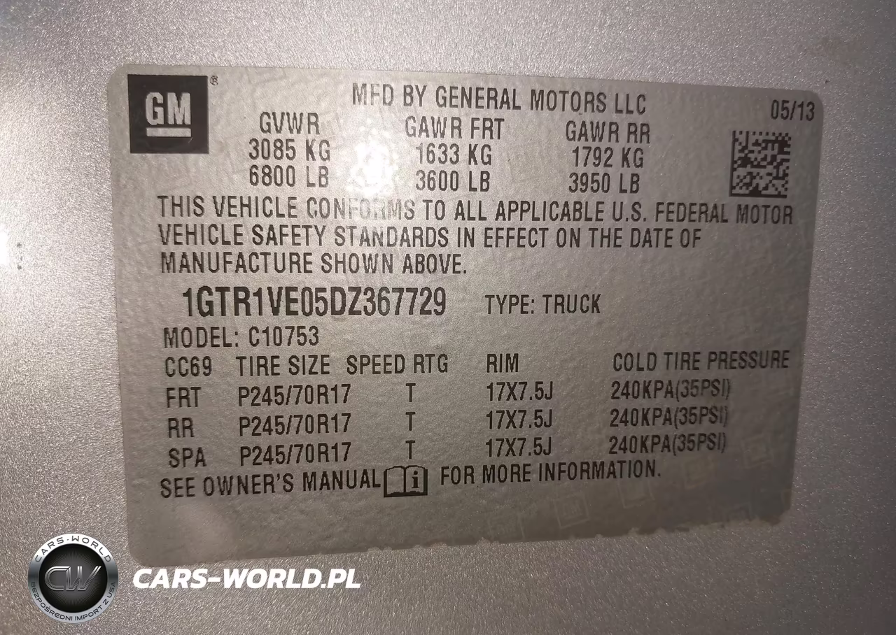 2013 GMC Sierra 1500 Sle VIN:1GTR1VE05DZ367729 - 9