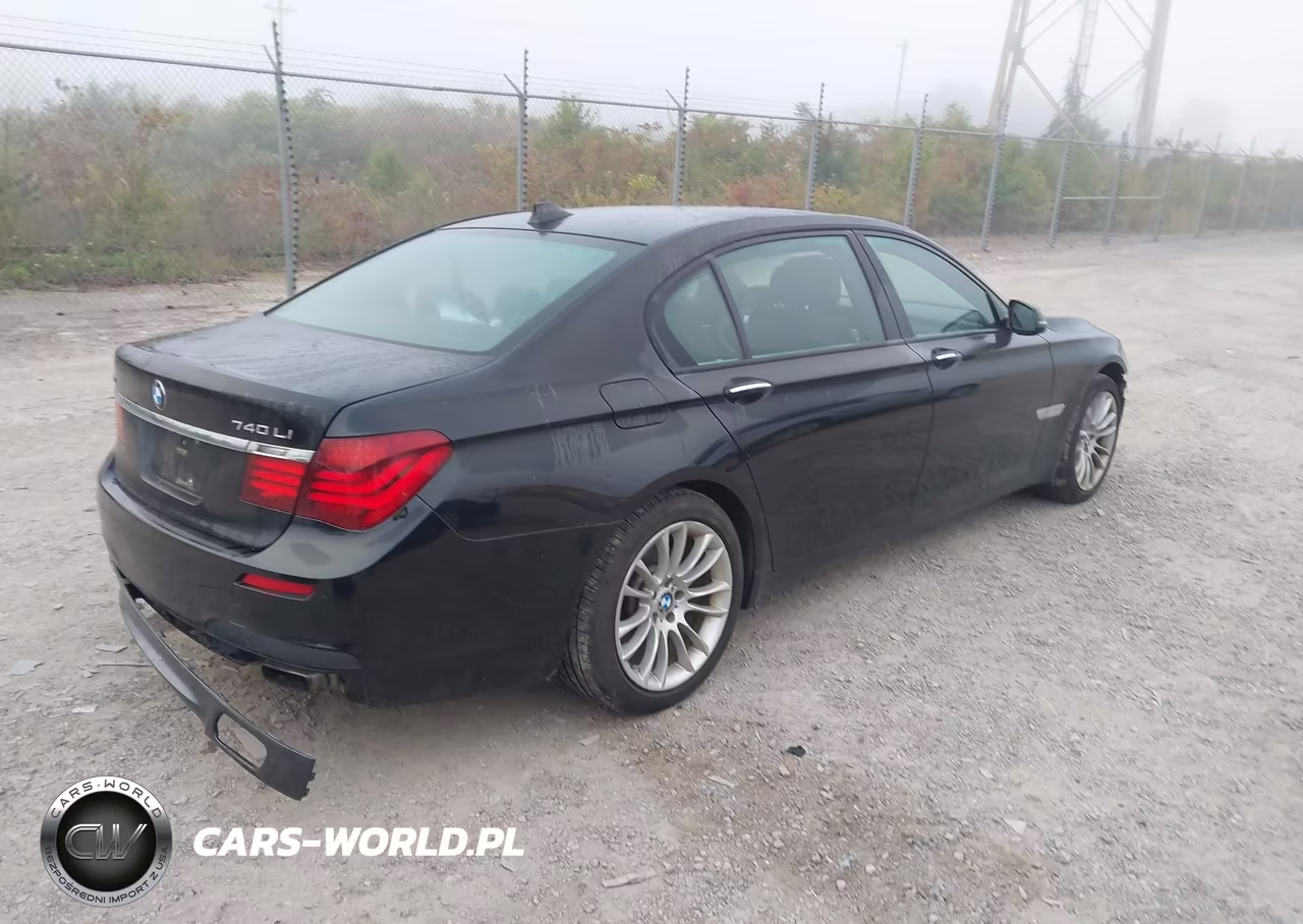 2014 BMW 740Li xDrive VIN:WBAYF4C54ED281832 - 4