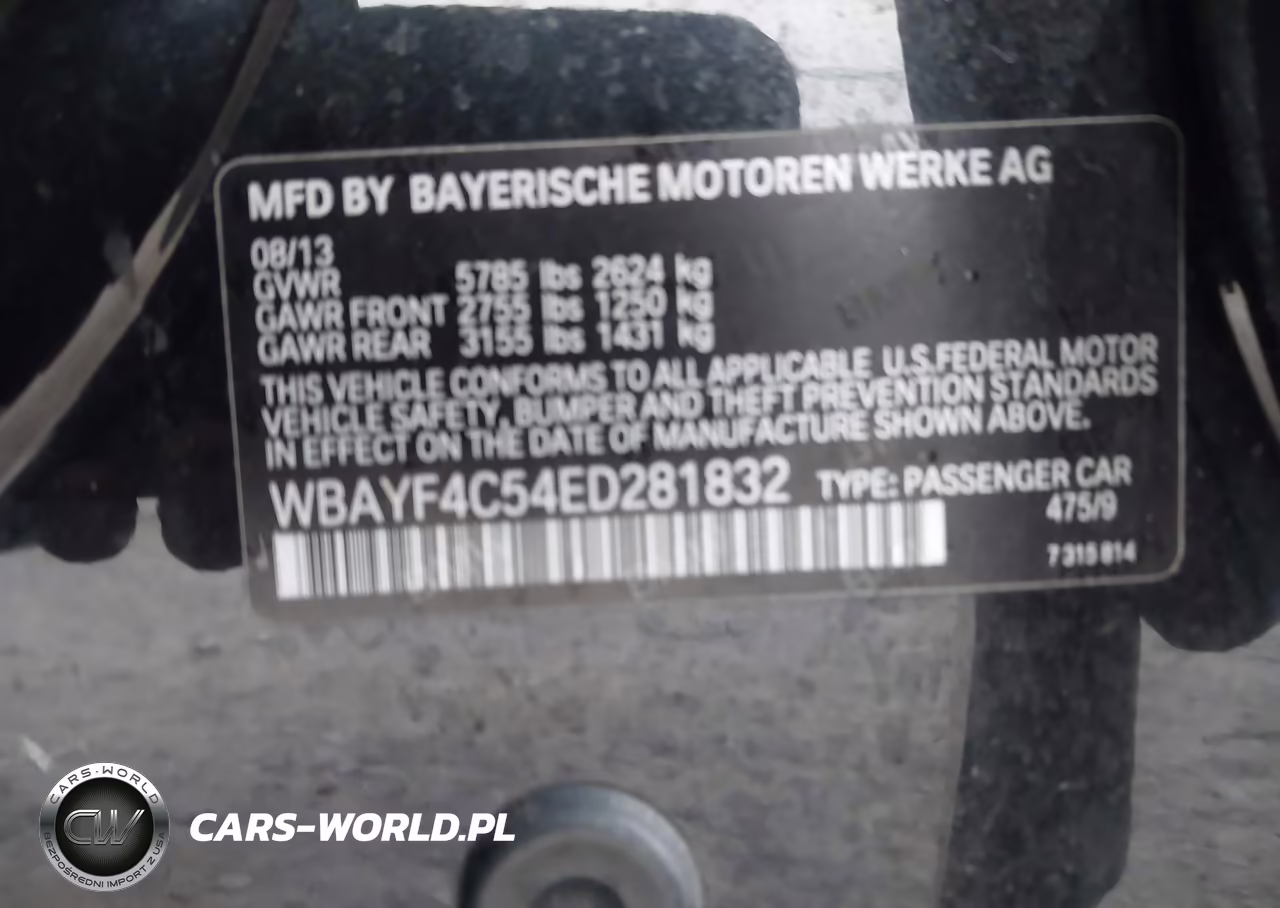 2014 BMW 740Li xDrive VIN:WBAYF4C54ED281832 - 9