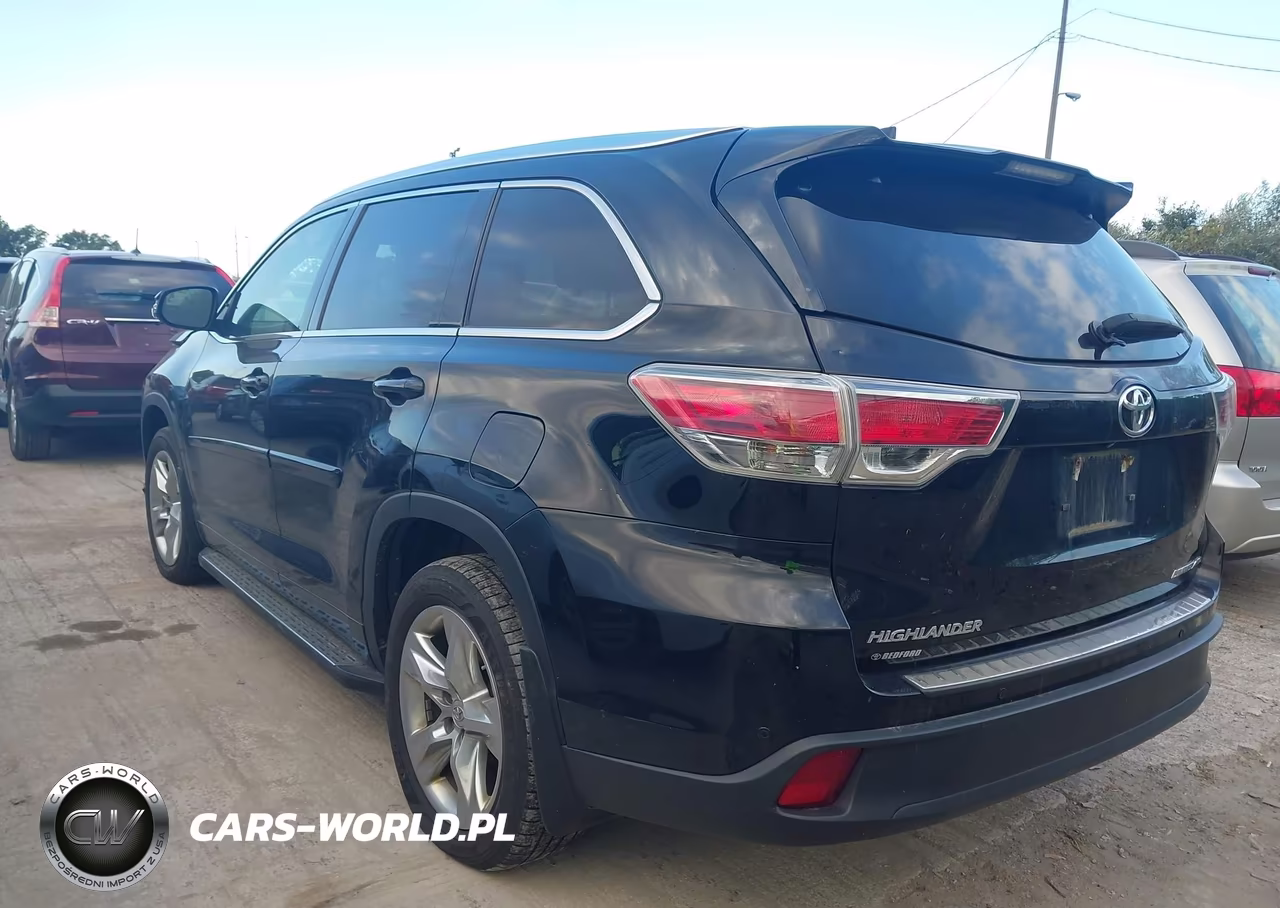 2015 Toyota Highlander Limited V6 VIN:5TDDKRFHXFS091068 - 3
