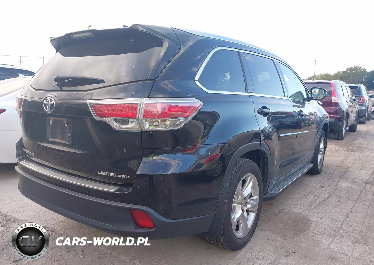 2015 Toyota Highlander Limited V6 VIN:5TDDKRFHXFS091068 - 4