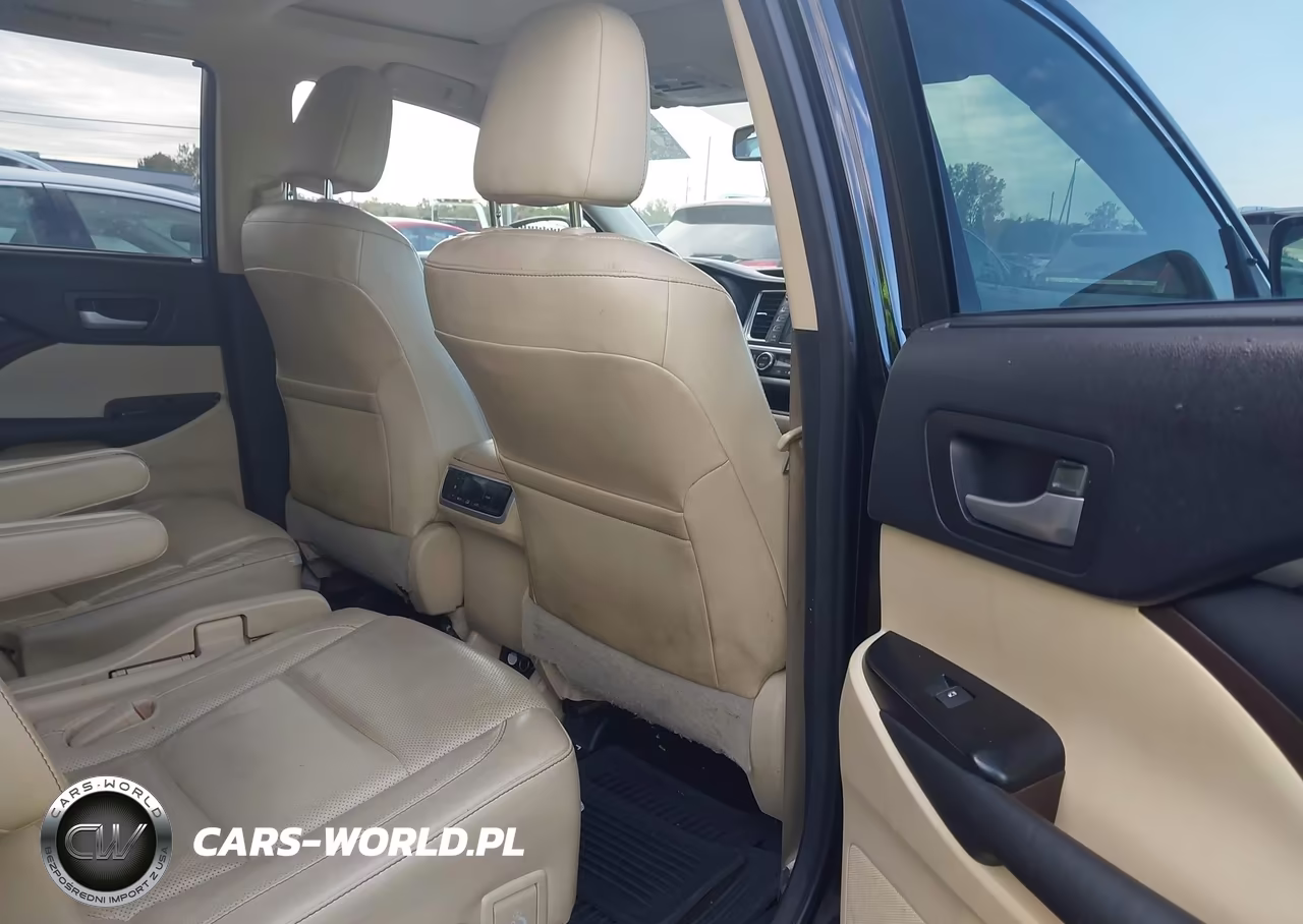 2015 Toyota Highlander Limited V6 VIN:5TDDKRFHXFS091068 - 8
