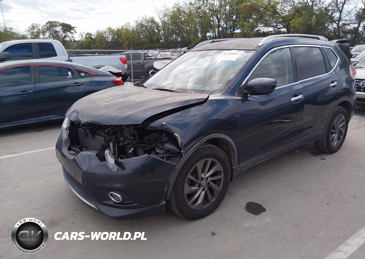 2016 Nissan Rogue Sl VIN:KNMAT2MT7GP715905 - 2