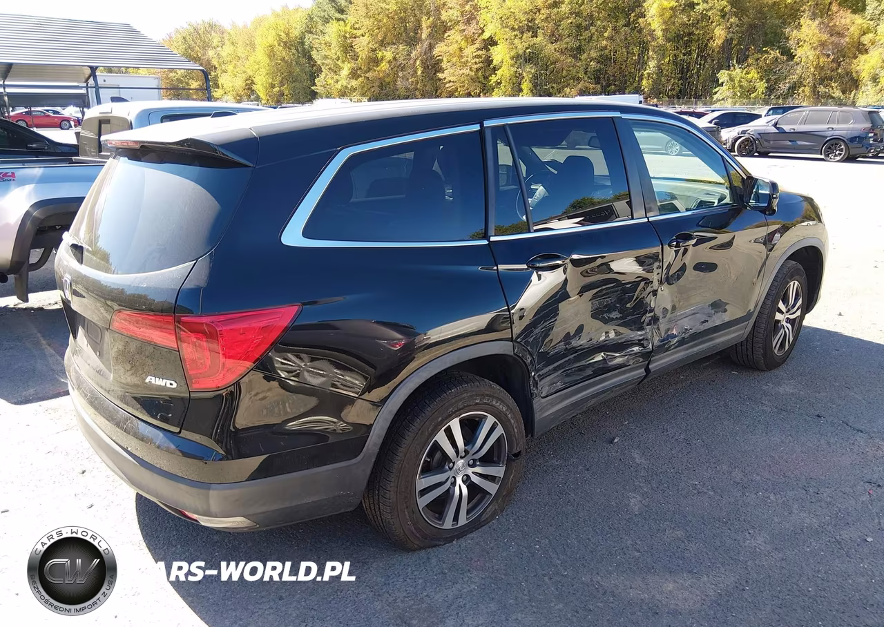2017 Honda Pilot Ex-L VIN:5FNYF6H51HB032926 - 4