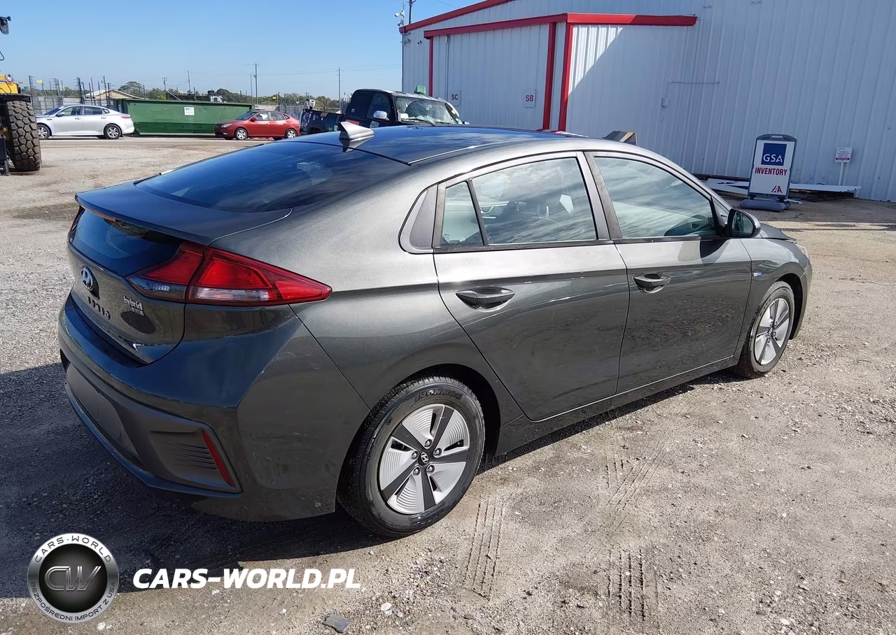 2020 Hyundai Ioniq Hybrid Blue VIN:KMHC65LC9LU219708 - 4