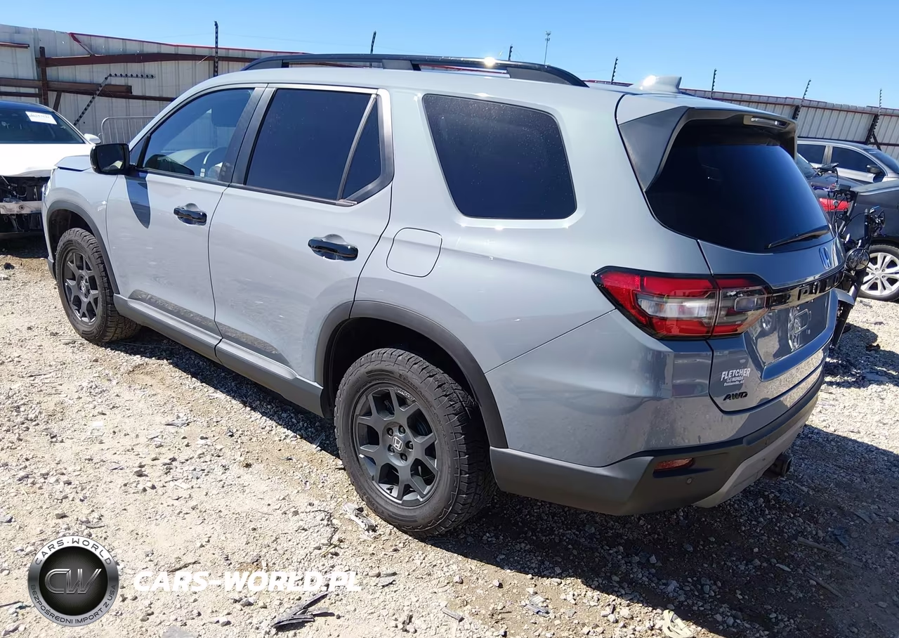 2025 Honda Pilot Trailsport VIN:5FNYG1H61SB053419 - 3