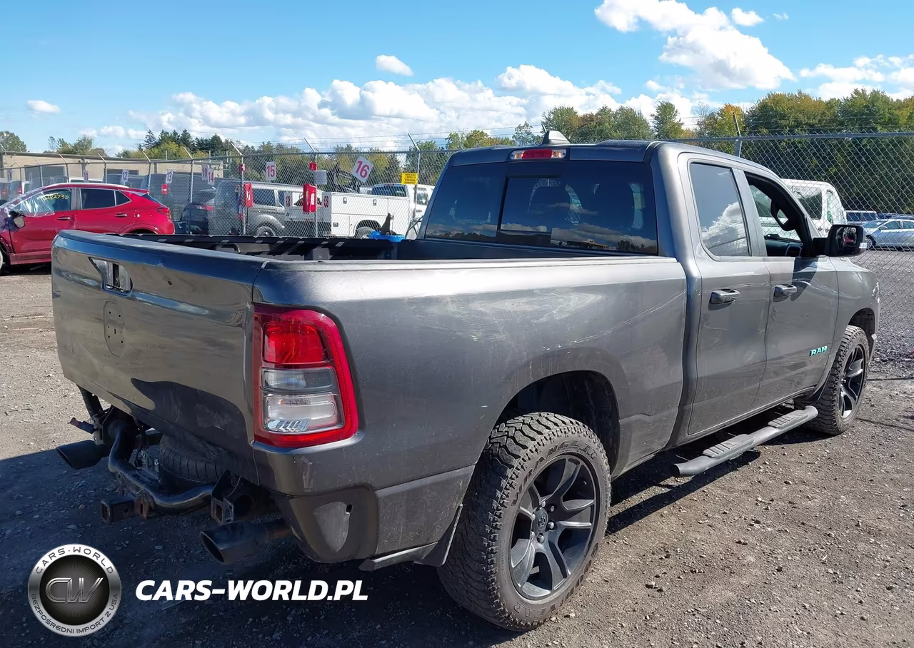 2021 Ram 1500 Big Horn 4X4 6'4 Box VIN:1C6SRFBT4MN792713 - 4