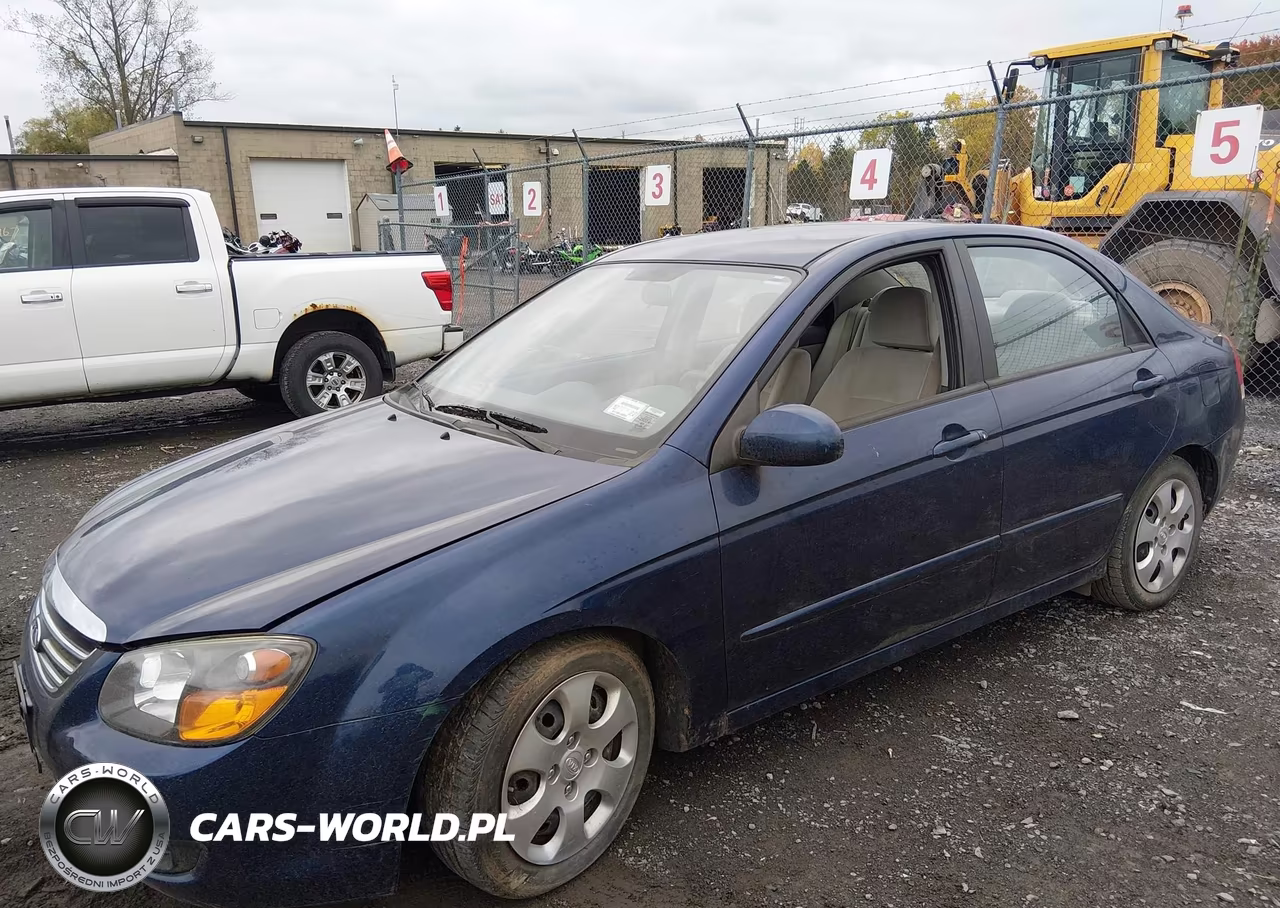 2009 Kia Spectra Ex VIN:KNAFE222895637799 - 2
