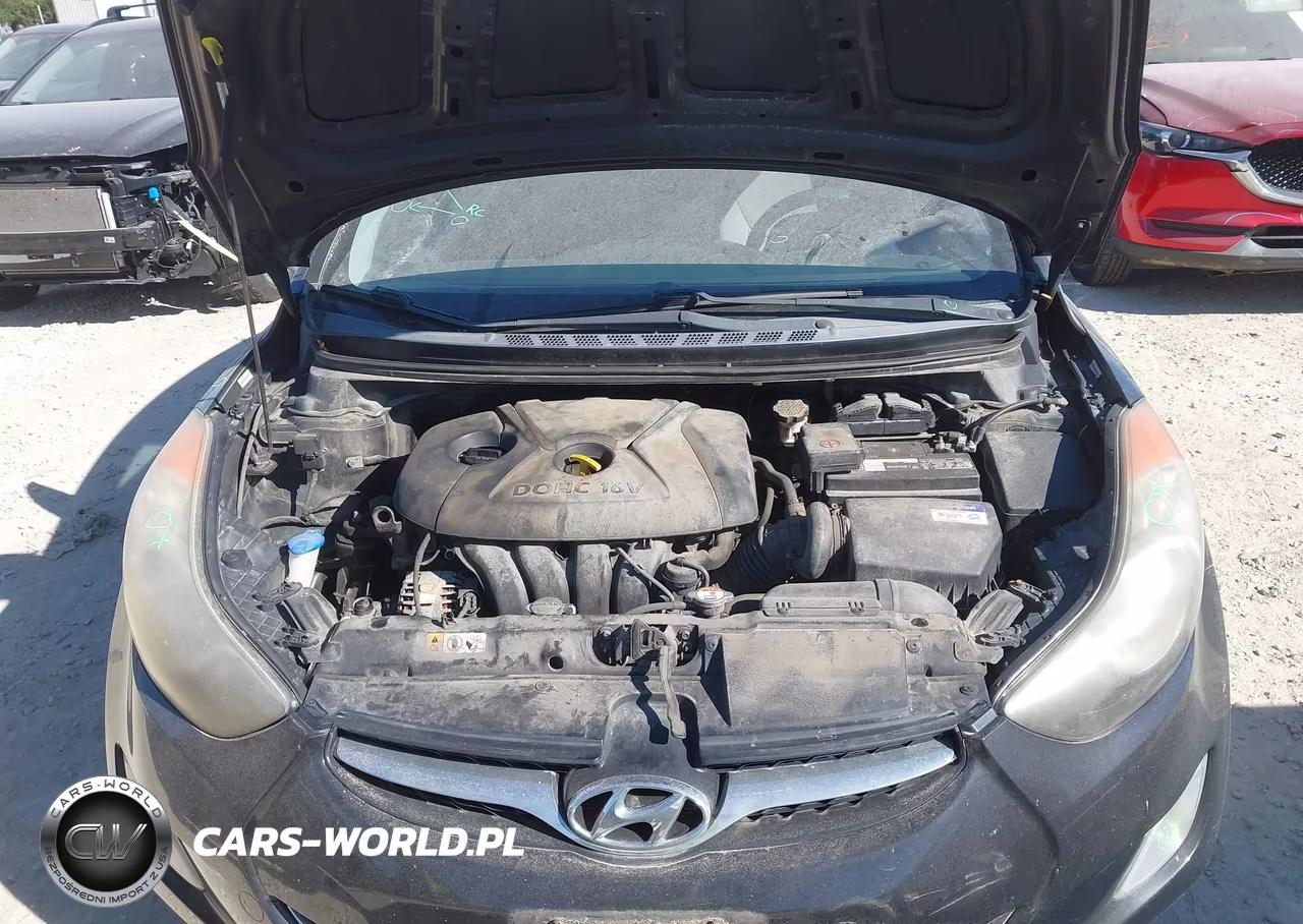 2013 Hyundai Elantra Gls VIN:KMHDH4AE2DU791444 - 10
