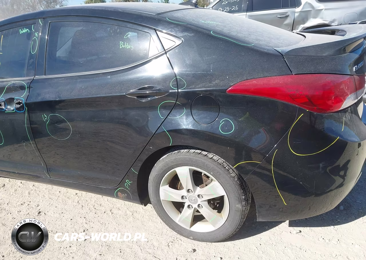 2013 Hyundai Elantra Gls VIN:KMHDH4AE2DU791444 - 13
