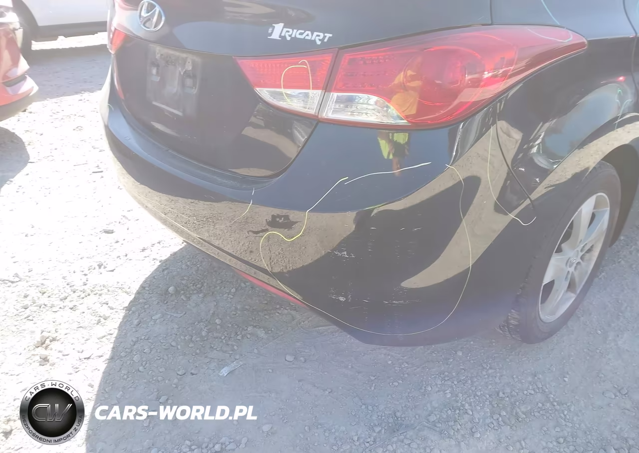 2013 Hyundai Elantra Gls VIN:KMHDH4AE2DU791444 - 14