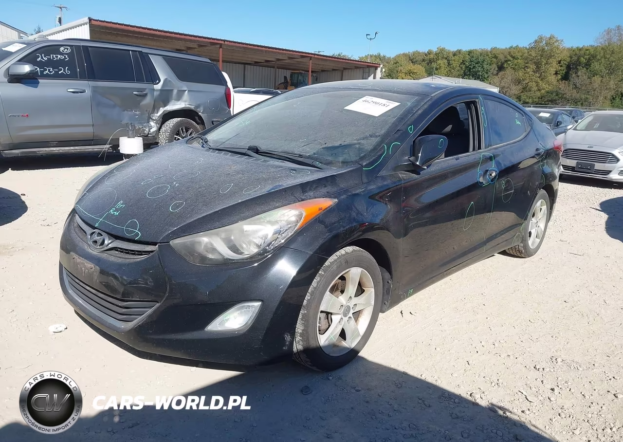 2013 Hyundai Elantra Gls VIN:KMHDH4AE2DU791444 - 2