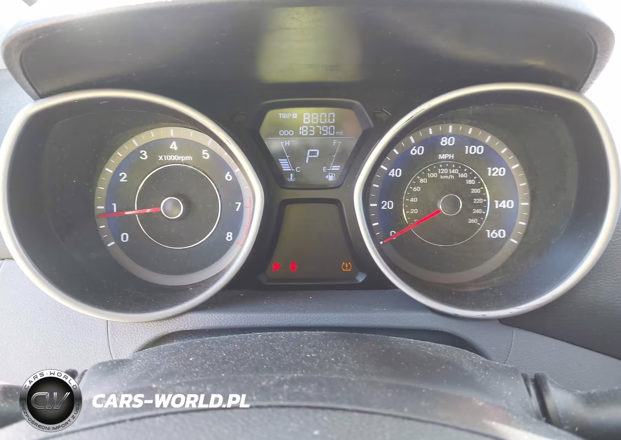 2013 Hyundai Elantra Gls VIN:KMHDH4AE2DU791444 - 7
