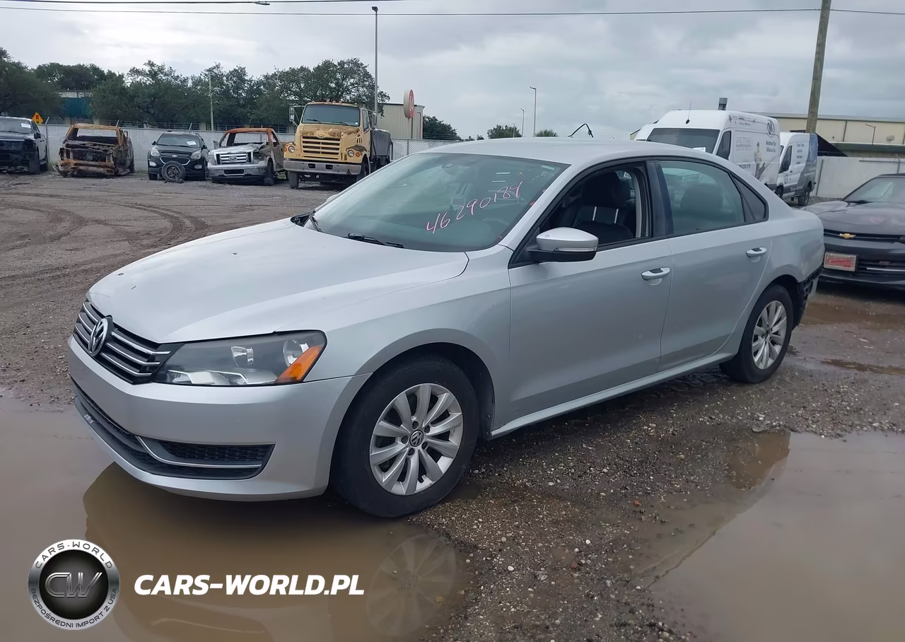2014 Volkswagen Passat 1.8T Wolfsburg Edition VIN:1VWAS7A37EC091349 - 2