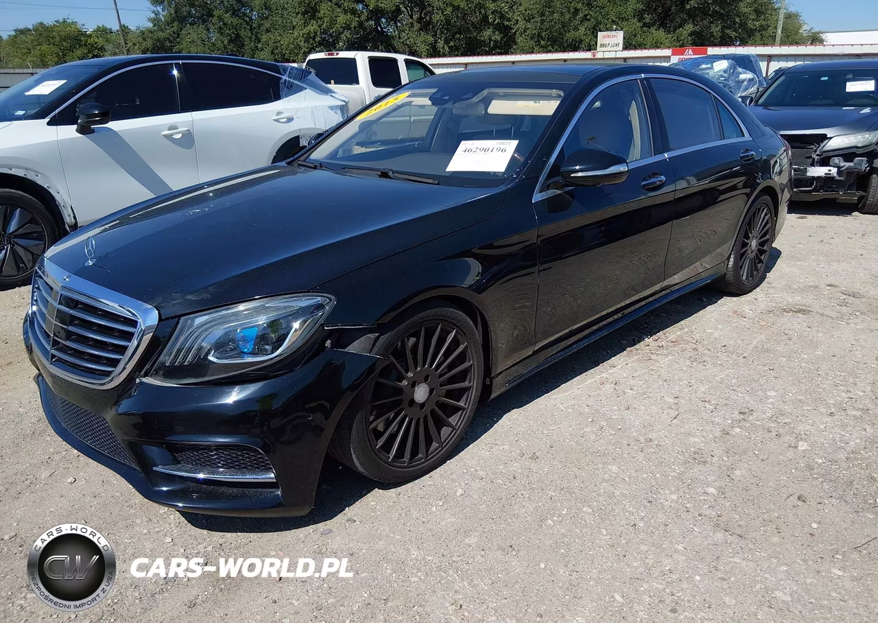 2015 Mercedes-Benz S 550 VIN:WDDUG8CB6FA091731 - 2
