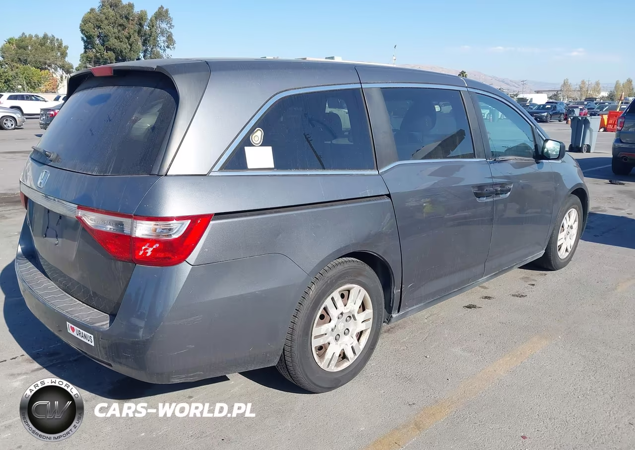 2012 Honda Odyssey Lx VIN:5FNRL5H25CB019943 - 4