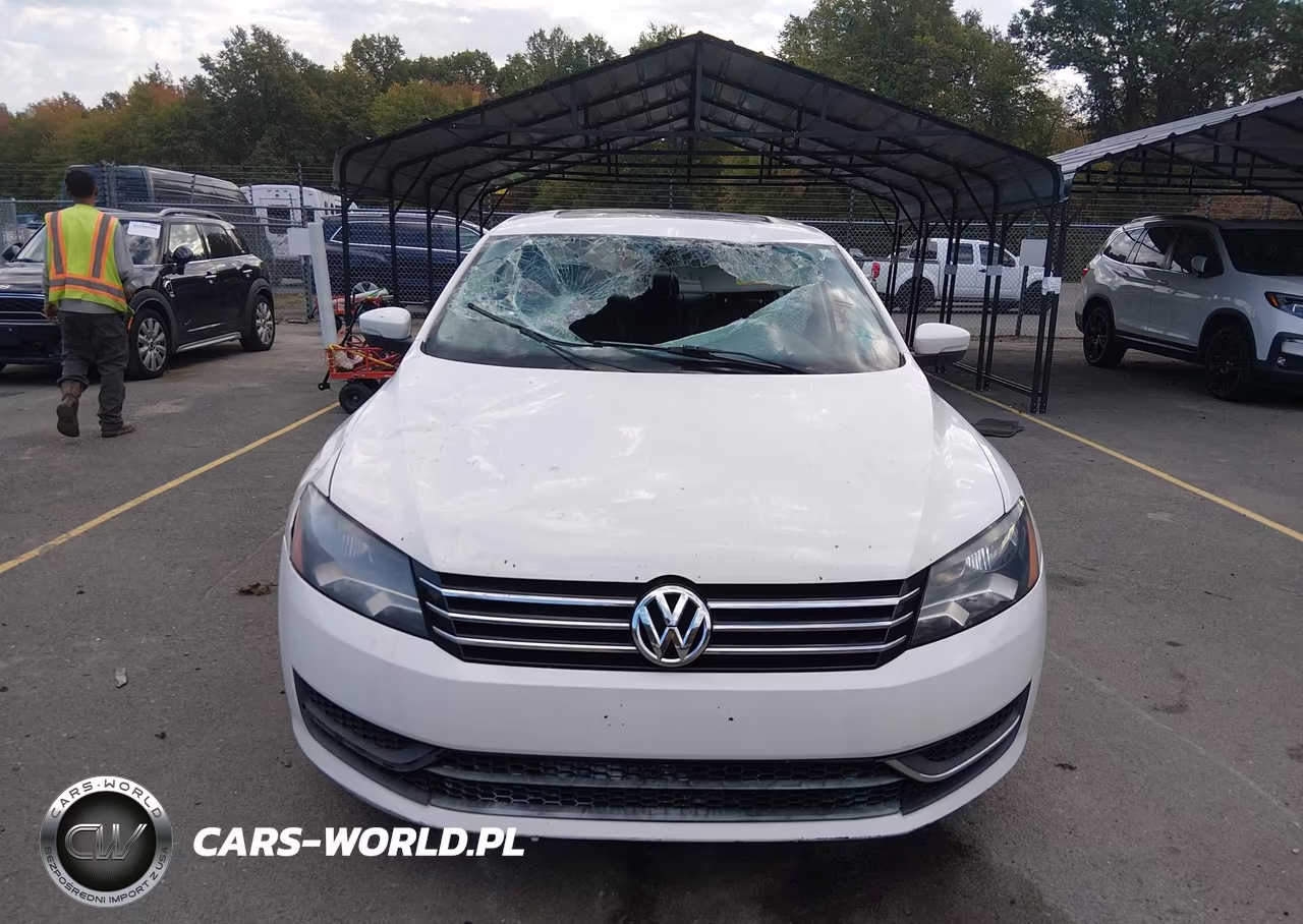 2013 Volkswagen Passat 2.5L Se VIN:1VWBP7A34DC000607 - 12