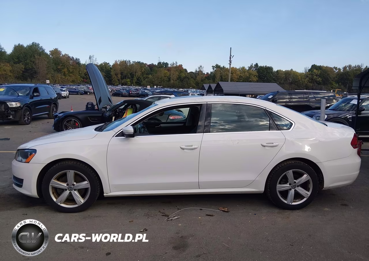 2013 Volkswagen Passat 2.5L Se VIN:1VWBP7A34DC000607 - 14