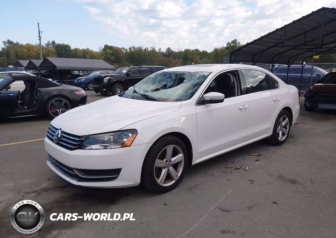2013 Volkswagen Passat 2.5L Se VIN:1VWBP7A34DC000607 - 2