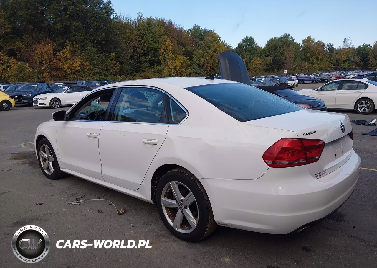 2013 Volkswagen Passat 2.5L Se VIN:1VWBP7A34DC000607 - 3