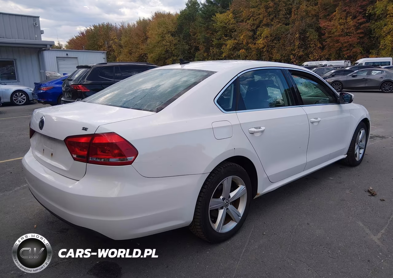 2013 Volkswagen Passat 2.5L Se VIN:1VWBP7A34DC000607 - 4