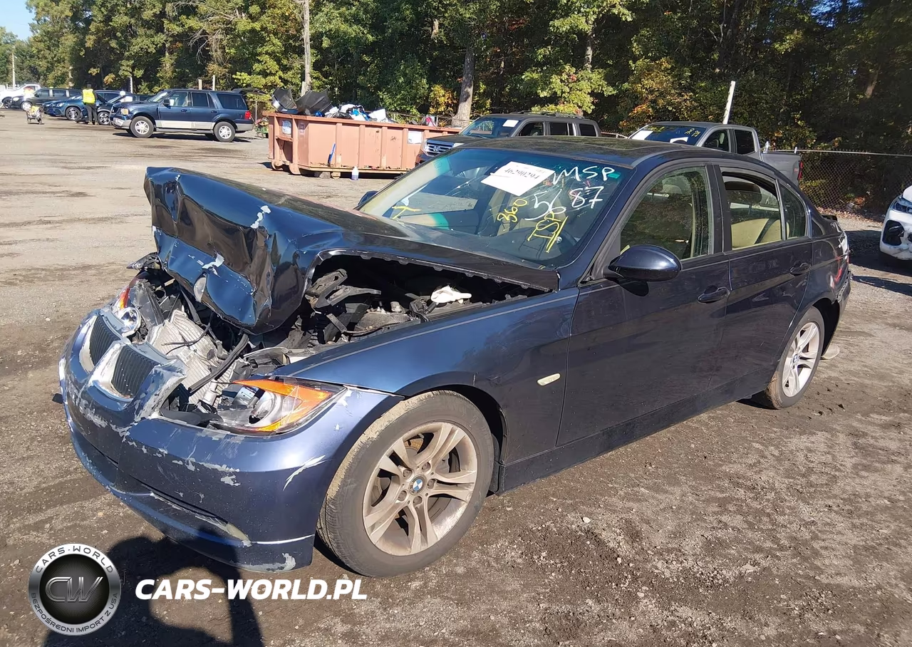 2008 BMW 328 I VIN:WBAVA37528NL55687 - 2