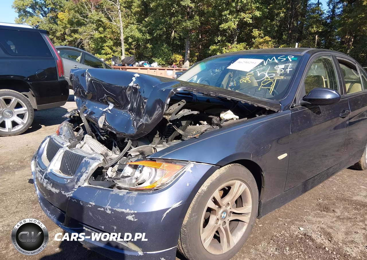 2008 BMW 328 I VIN:WBAVA37528NL55687 - 6