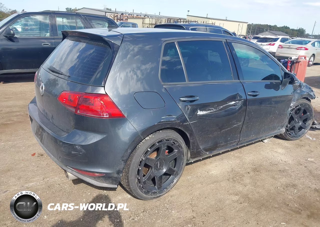 2016 Volkswagen Golf Gti Se 4-Door VIN:3VW4T7AU0GM015153 - 4