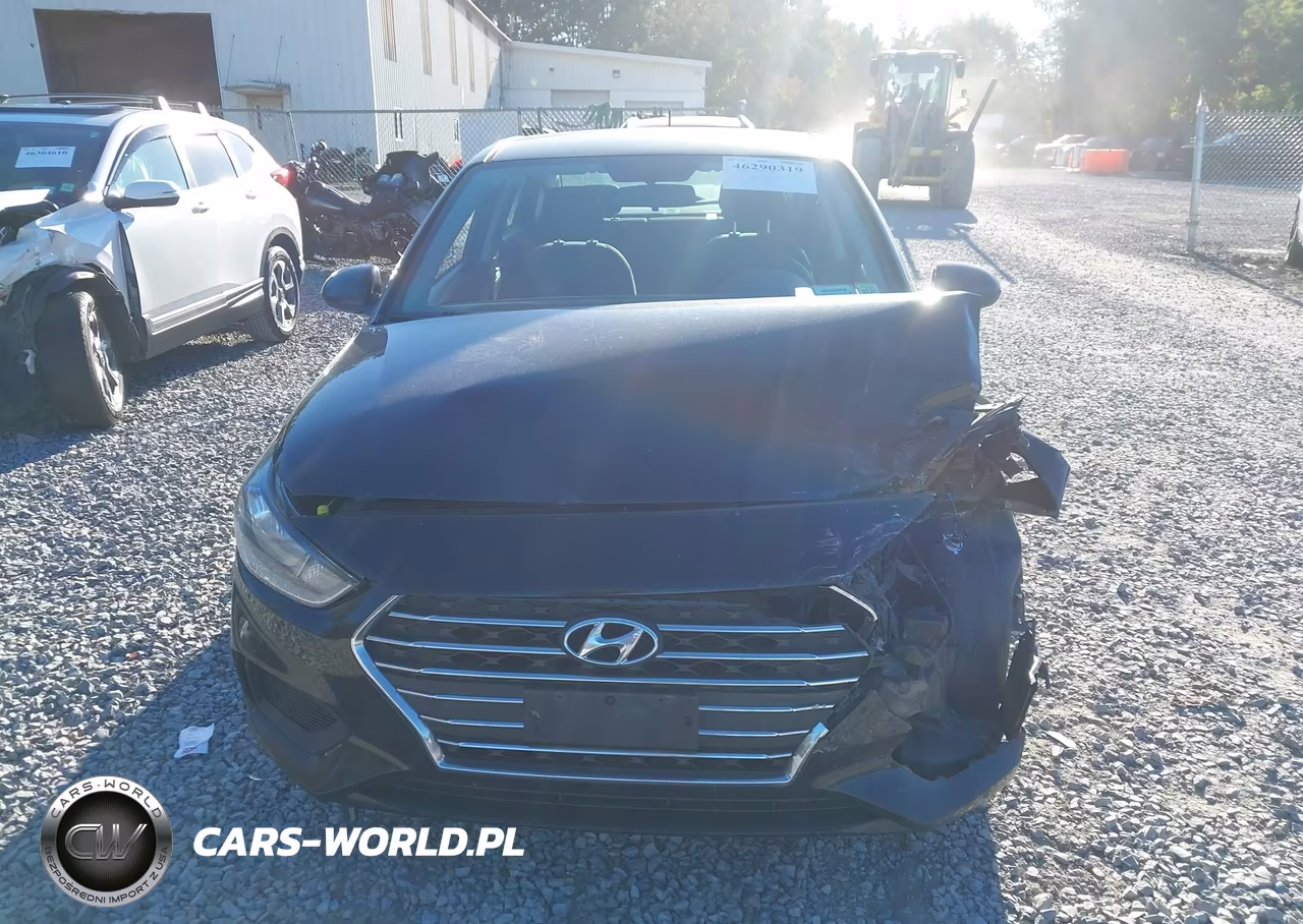 2021 Hyundai Accent Se VIN:3KPC24A62ME153199 - 12