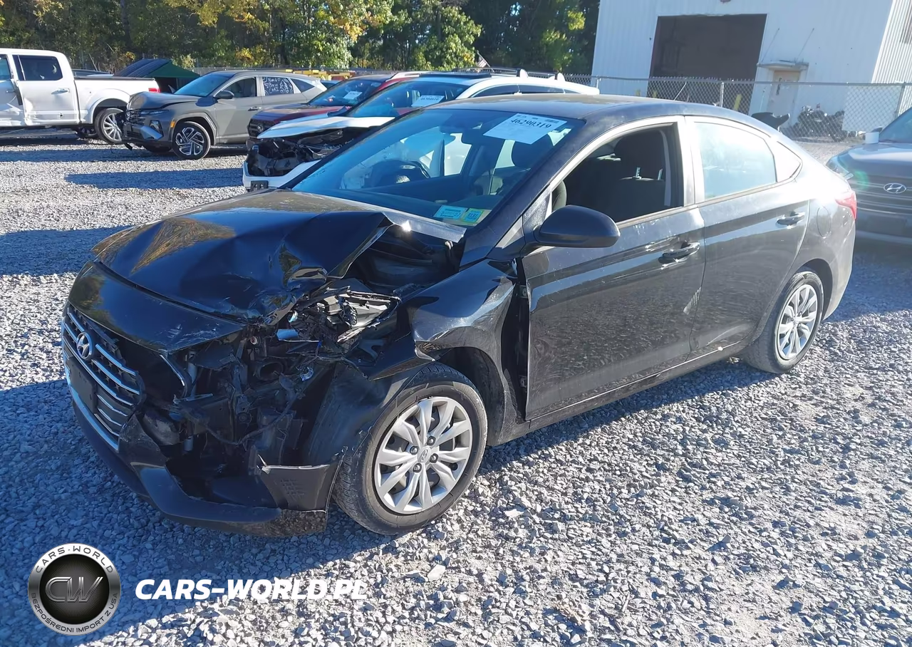 2021 Hyundai Accent Se VIN:3KPC24A62ME153199 - 2