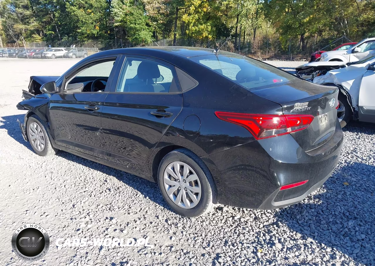 2021 Hyundai Accent Se VIN:3KPC24A62ME153199 - 3