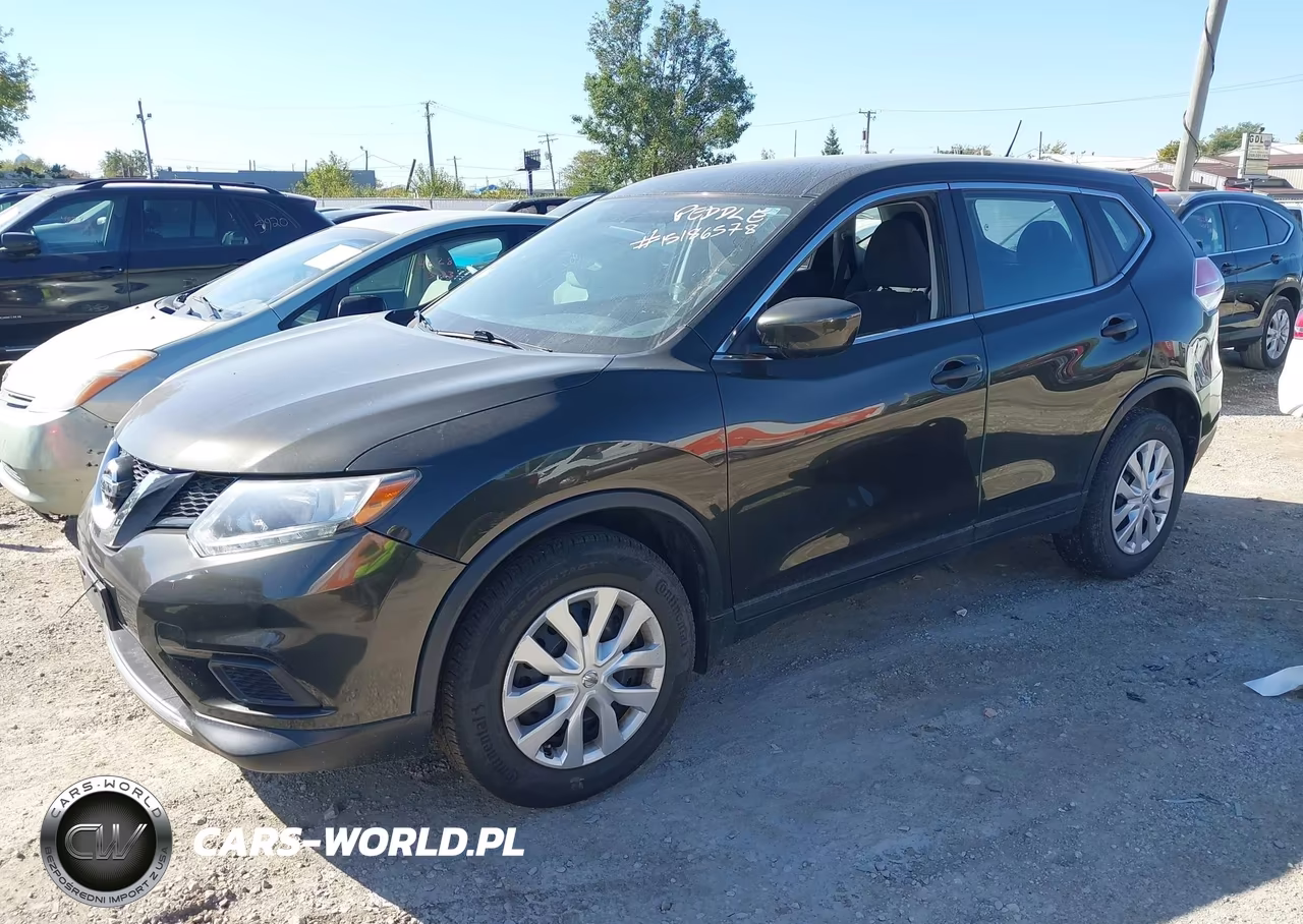 2016 Nissan Rogue S VIN:KNMAT2MTXGP636275 - 2
