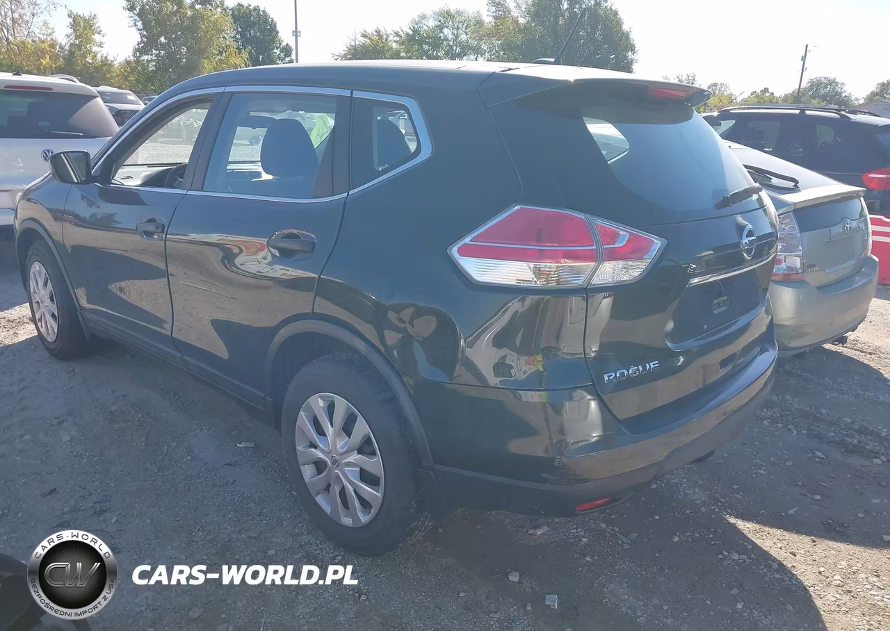 2016 Nissan Rogue S VIN:KNMAT2MTXGP636275 - 3