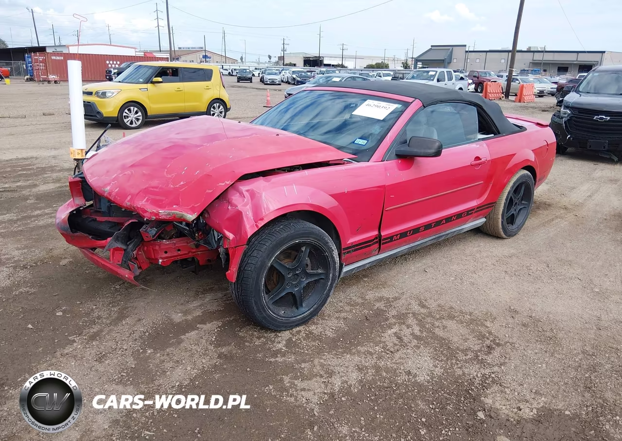 2008 Ford Mustang V6 Deluxe VIN:1ZVHT84NX85188049 - 2