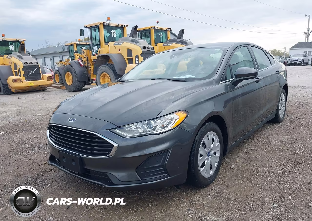 2020 Ford Fusion S VIN:3FA6P0G75LR263376 - 2