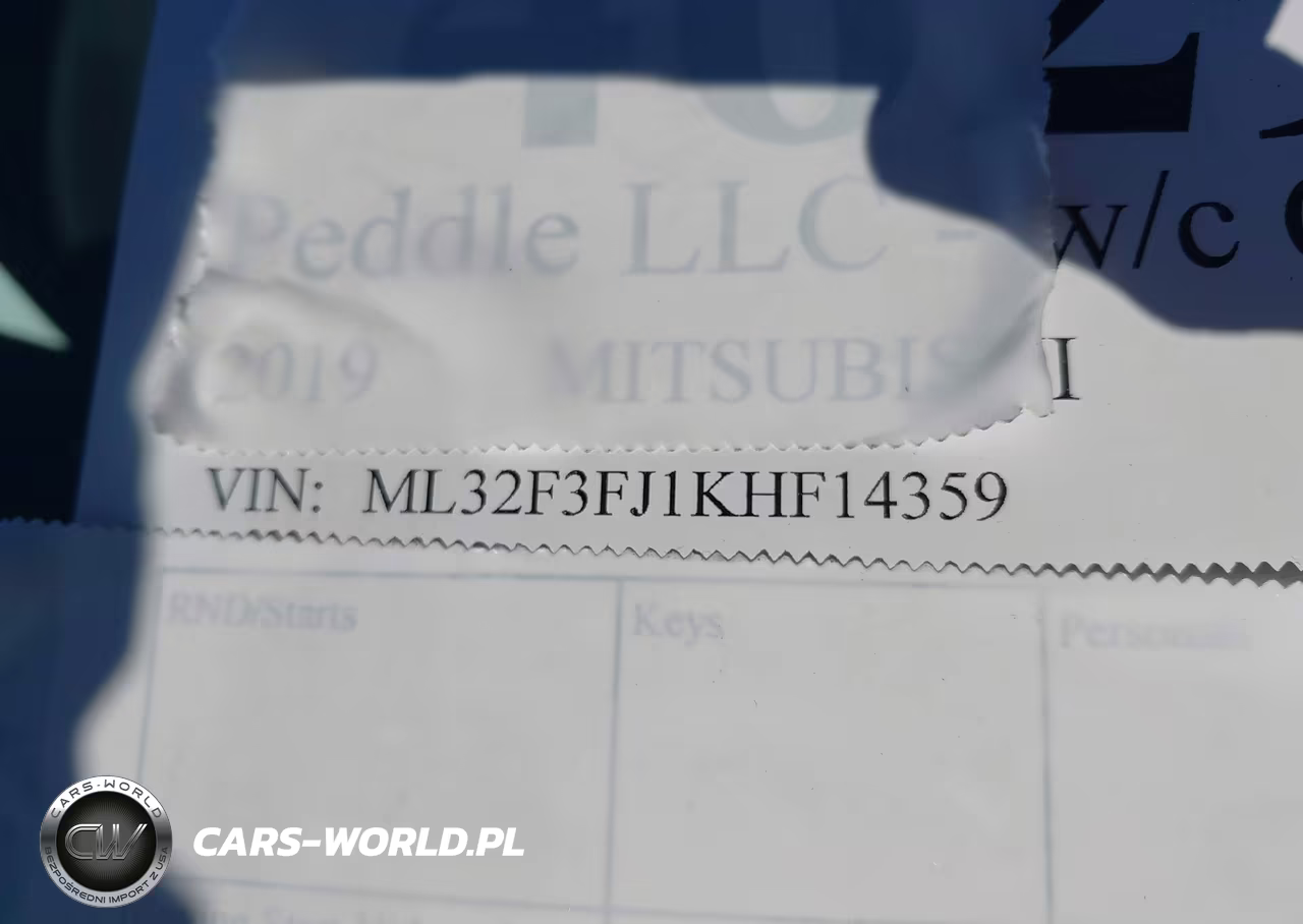 2019 Mitsubishi Mirage G4 Es VIN:ML32F3FJ1KHF14359 - 9