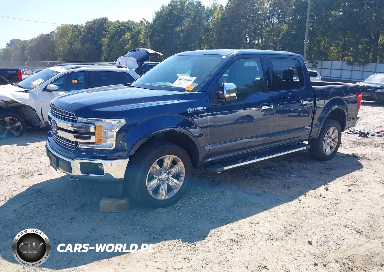 2018 Ford F-150 Lariat Supercr Lariat VIN:1FTEW1EG5JKE74855 - 2
