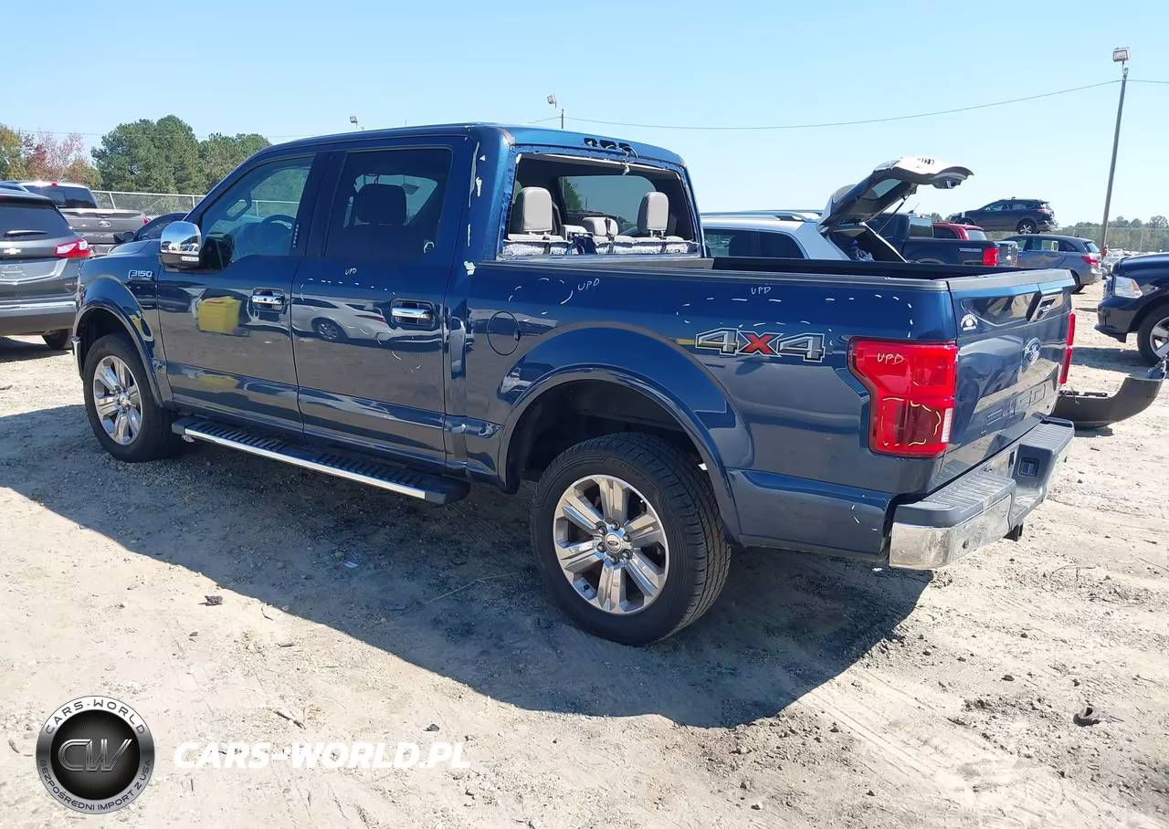 2018 Ford F-150 Lariat Supercr Lariat VIN:1FTEW1EG5JKE74855 - 3