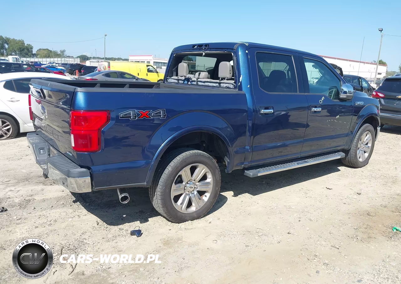 2018 Ford F-150 Lariat Supercr Lariat VIN:1FTEW1EG5JKE74855 - 4
