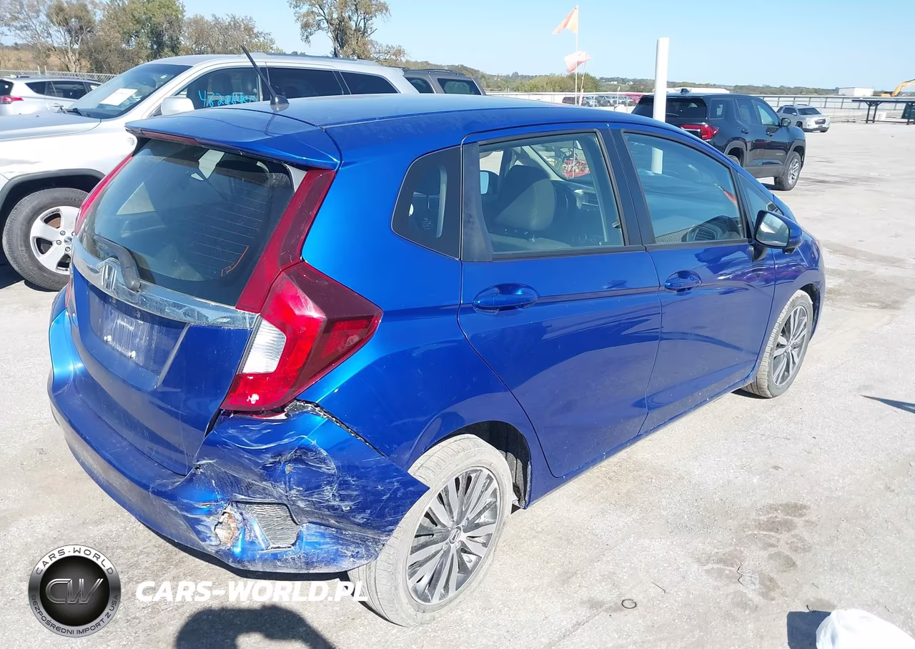 2016 Honda Fit Ex VIN:JHMGK5H75GX025354 - 4