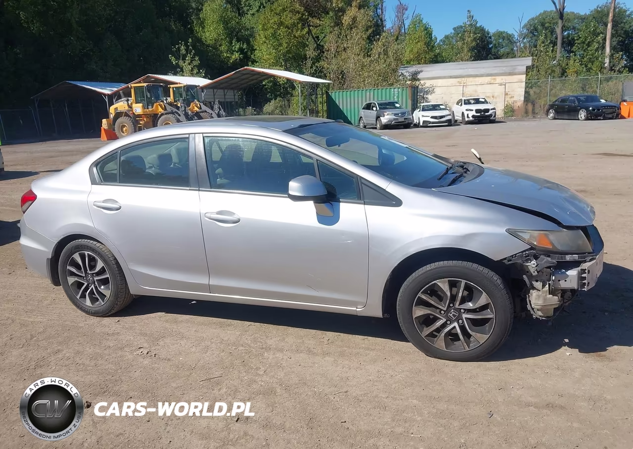 2013 Honda Civic Ex-L VIN:19XFB2F96DE017906 - 13