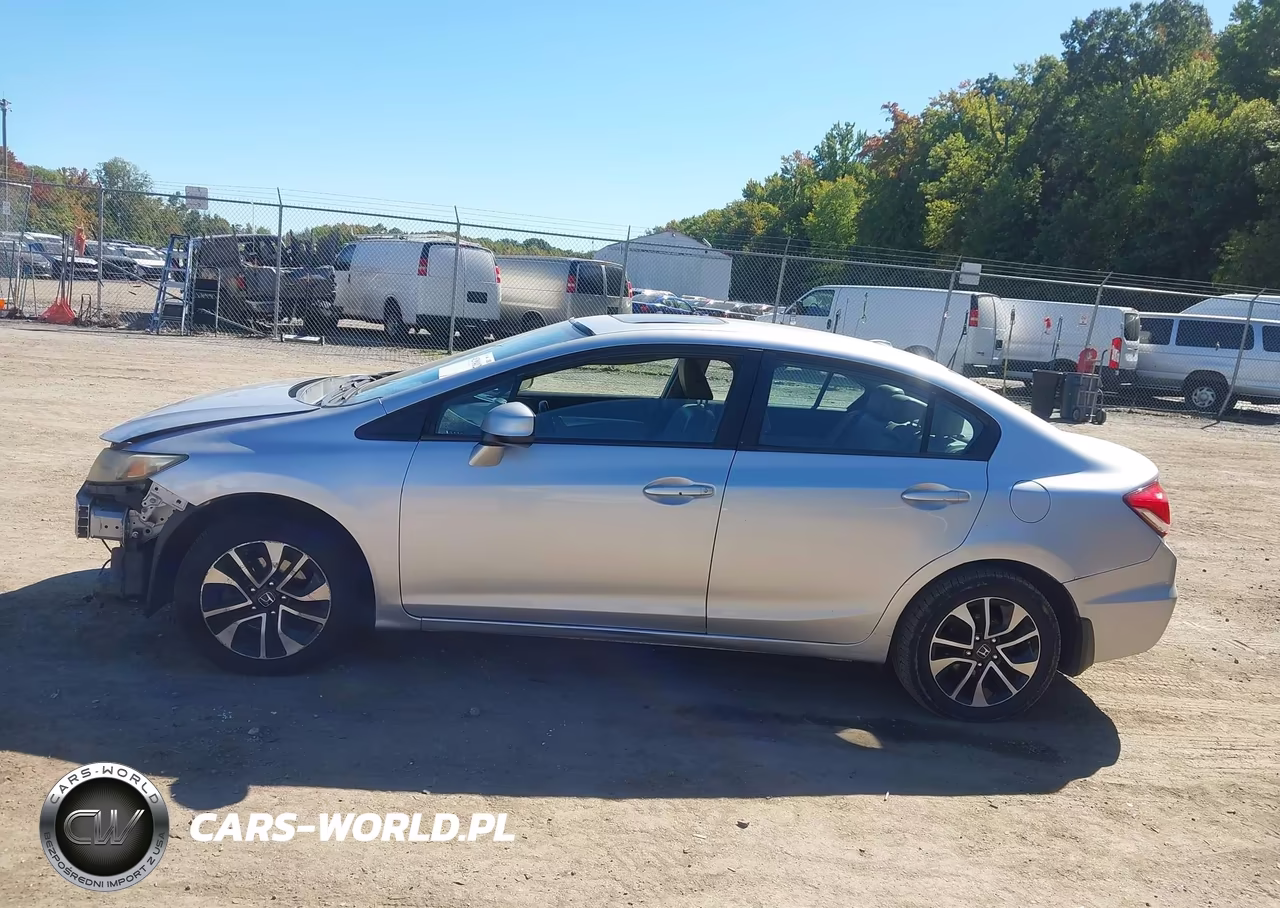 2013 Honda Civic Ex-L VIN:19XFB2F96DE017906 - 14
