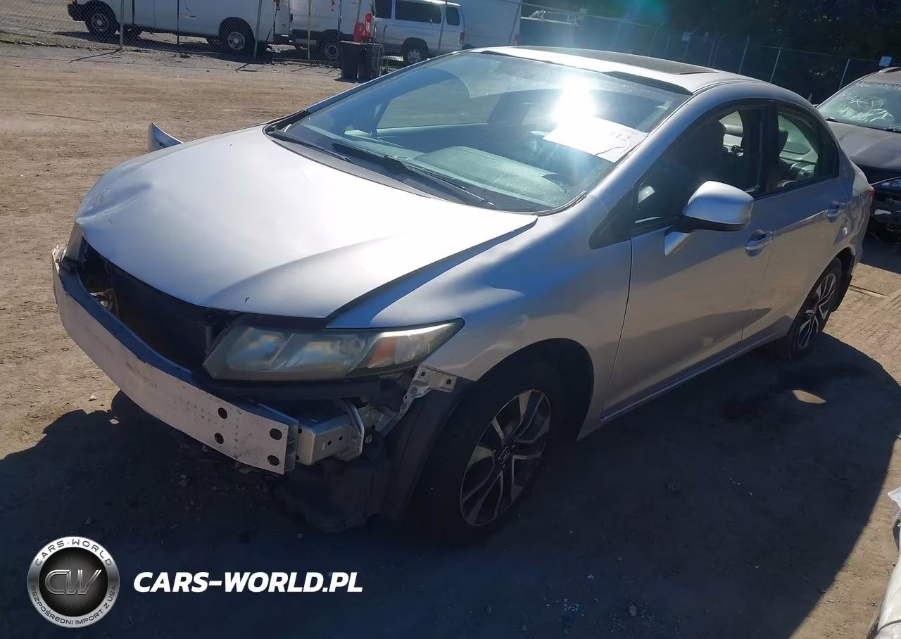 2013 Honda Civic Ex-L VIN:19XFB2F96DE017906 - 2