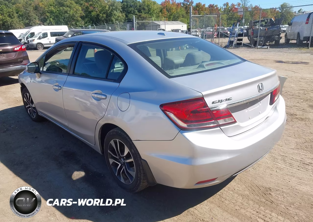 2013 Honda Civic Ex-L VIN:19XFB2F96DE017906 - 3
