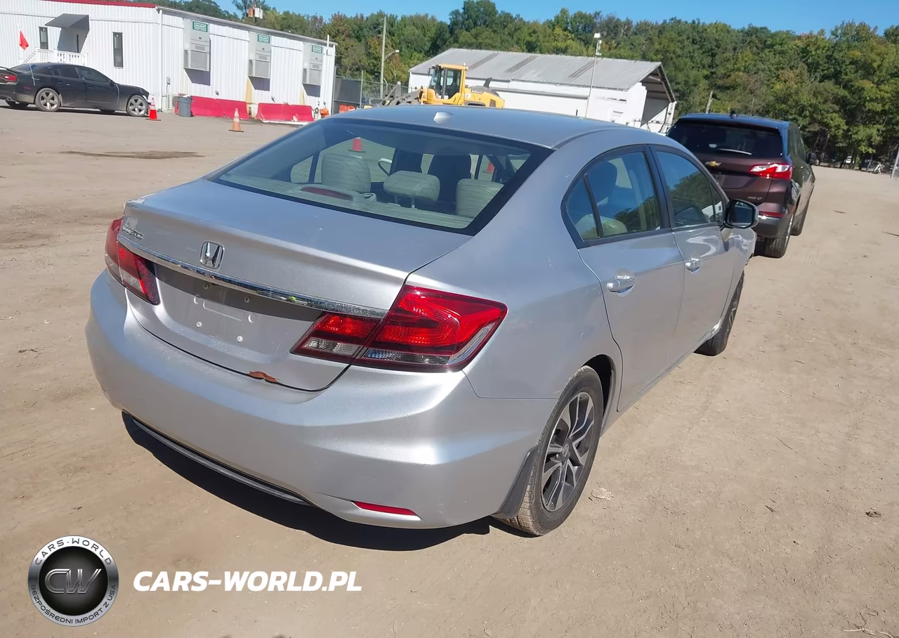 2013 Honda Civic Ex-L VIN:19XFB2F96DE017906 - 4