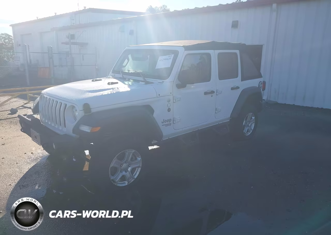 2018 Jeep Wrangler Unlimited Sport S 4X4 VIN:1C4HJXDG9JW151367 - 2