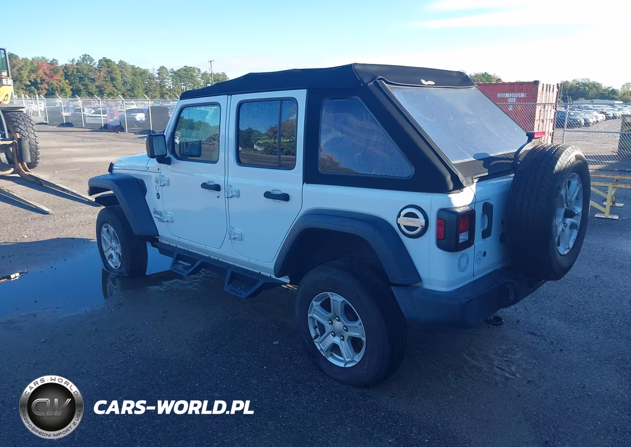 2018 Jeep Wrangler Unlimited Sport S 4X4 VIN:1C4HJXDG9JW151367 - 3