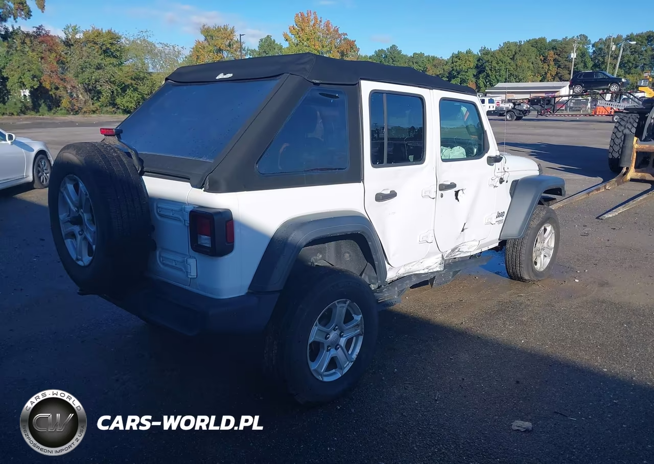 2018 Jeep Wrangler Unlimited Sport S 4X4 VIN:1C4HJXDG9JW151367 - 4